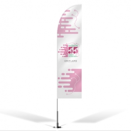 Winder z logo akcji "RAZEM PO 55 TYSIĘCY KILOMETRÓW"